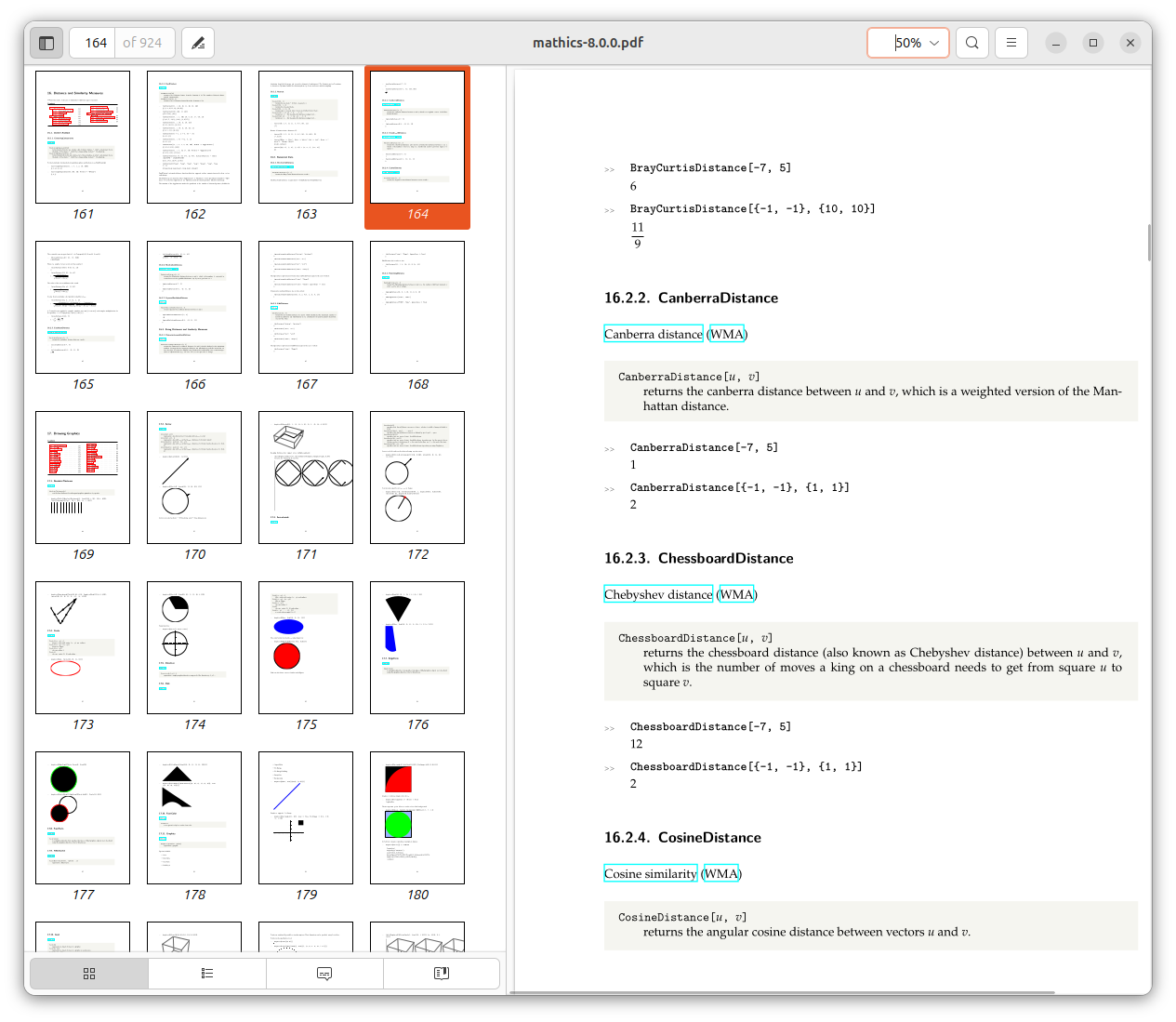 Mathics3 manual page screenshot