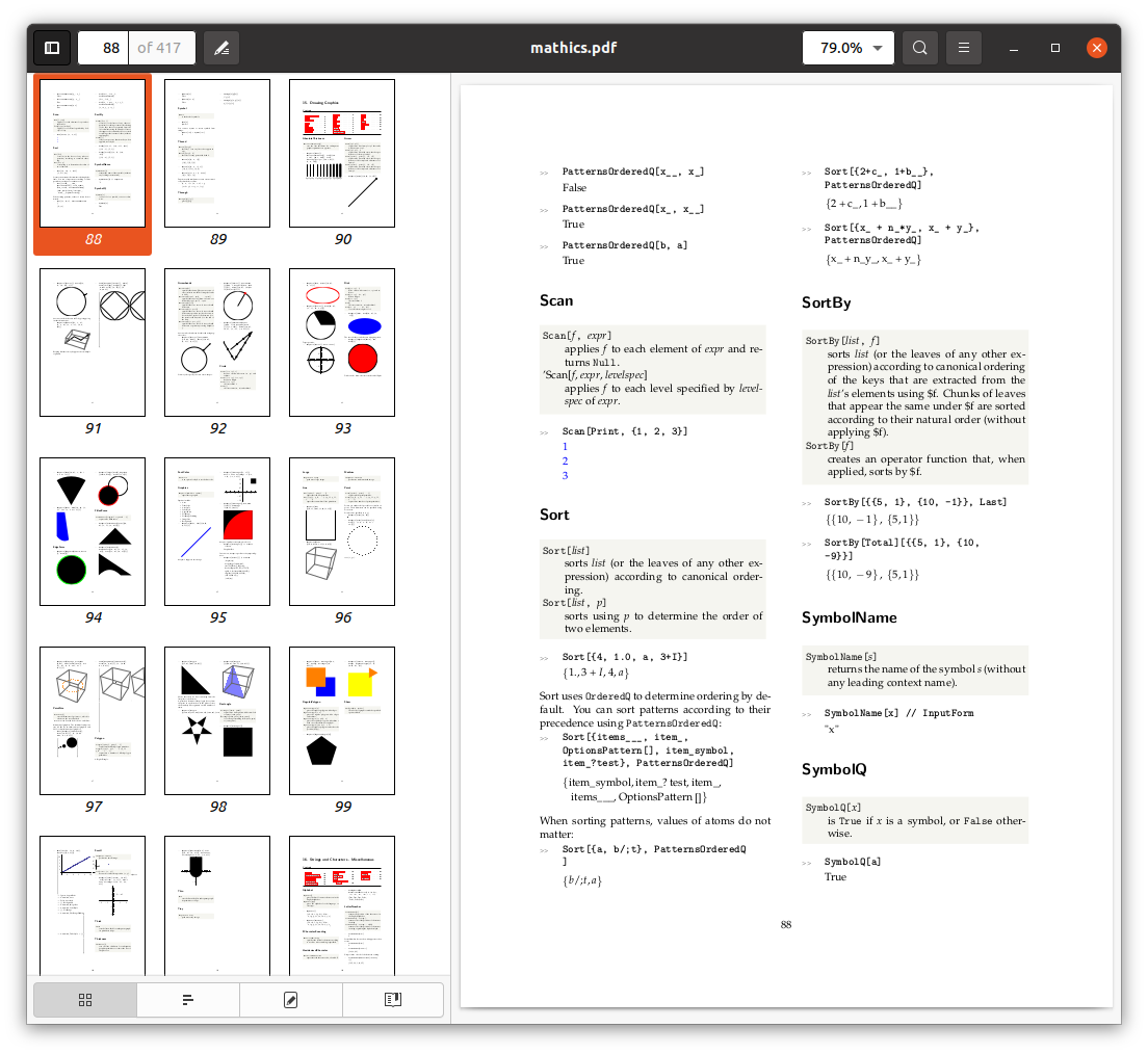 Mathics manual screenshot